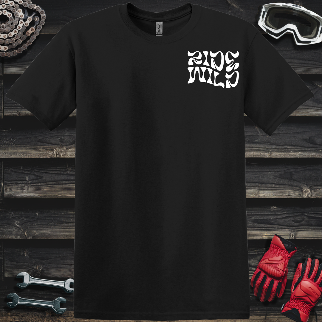 Ride Wild Street Art Logo T-Shirt