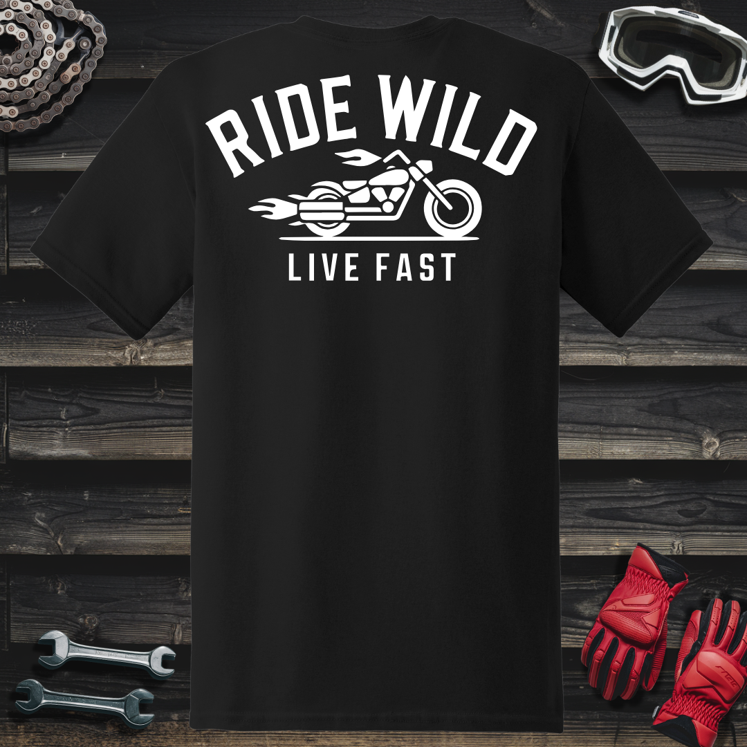 Street Bike Ride Wild T-Shirt