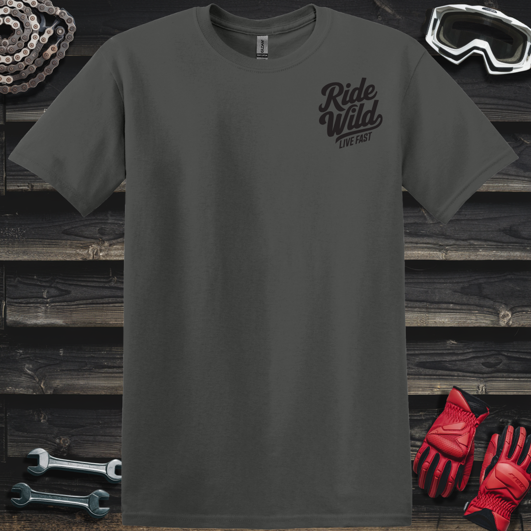 Ride Wild American Flag T-Shirt
