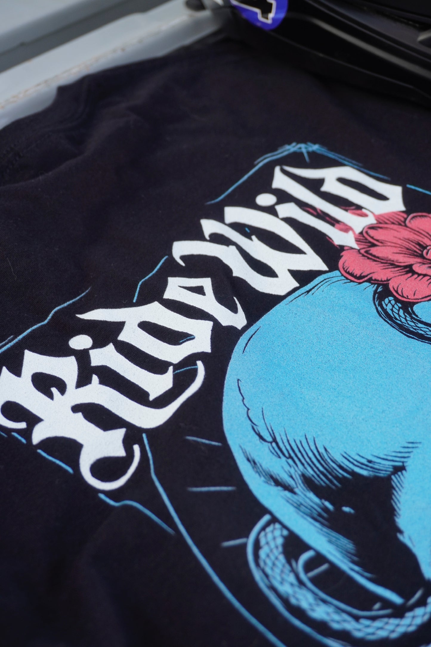 Snake Skull Blue T-Shirt