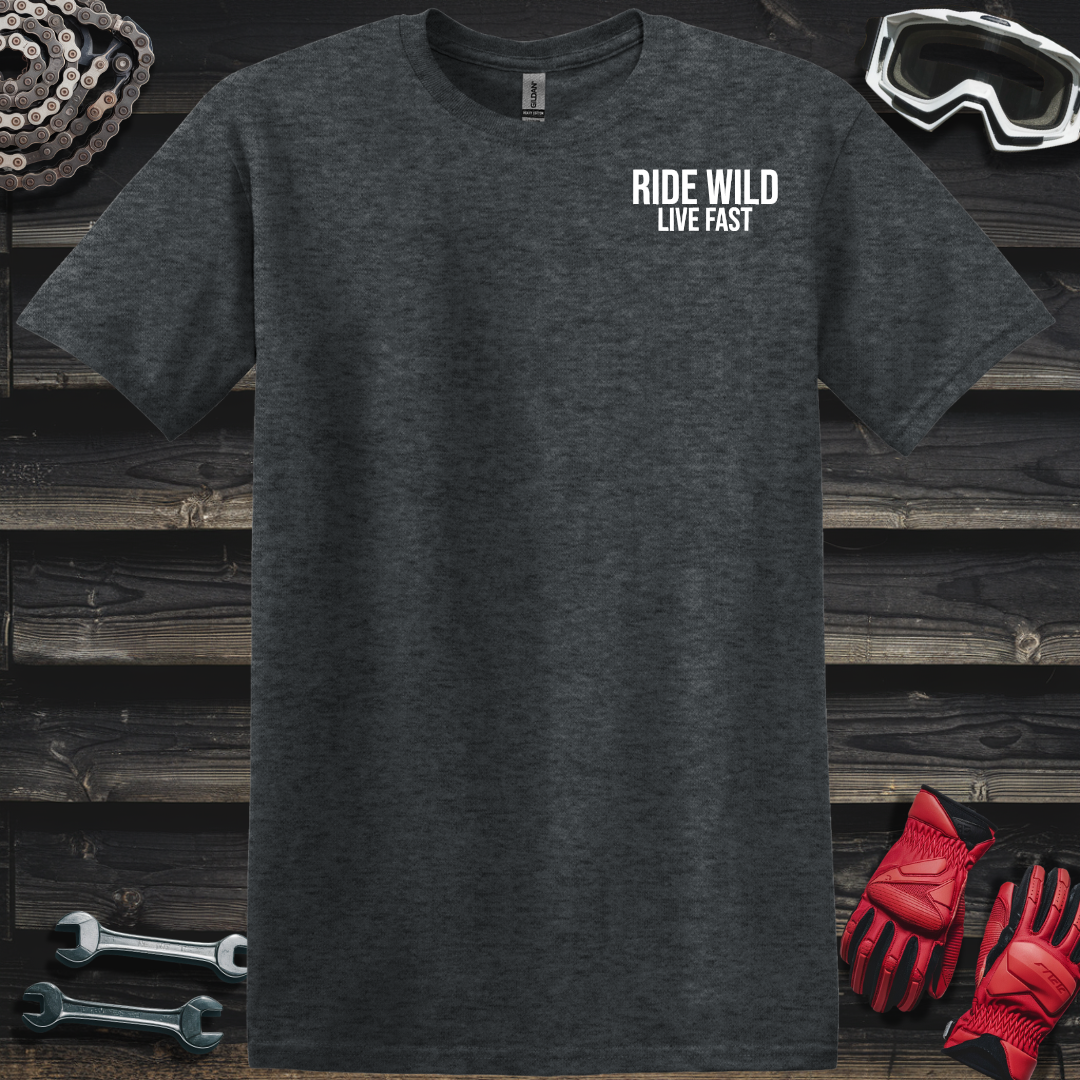Palm Tree Ride Wild Live Fast T-Shirt