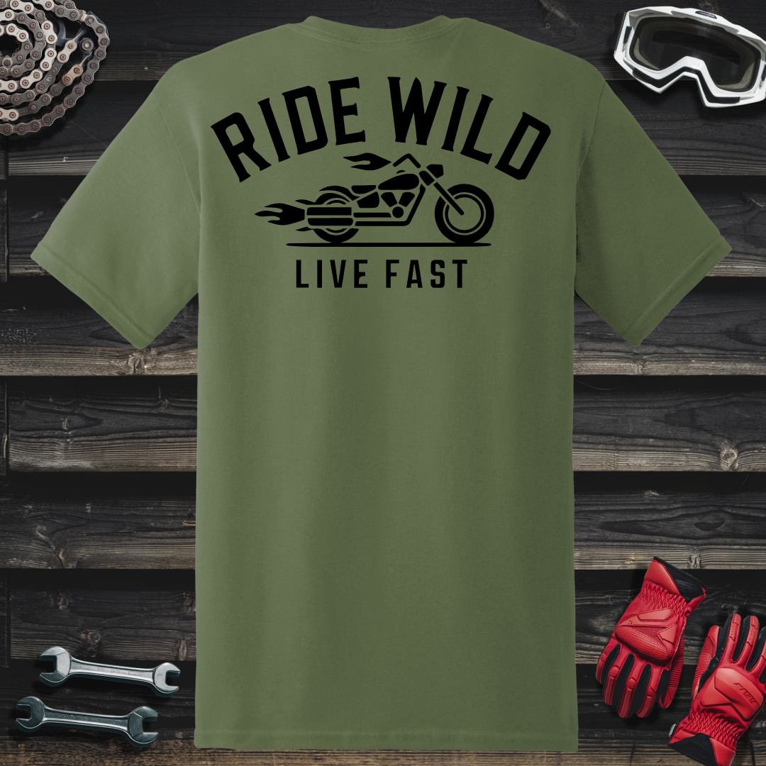 Street Bike Ride Wild T-Shirt
