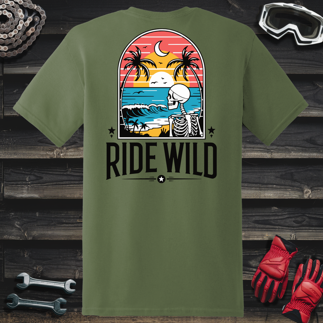 Beach Skeleton T-Shirt
