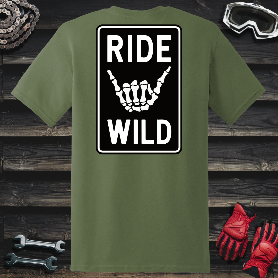 Shaka Sign Ride Wild T-Shirt