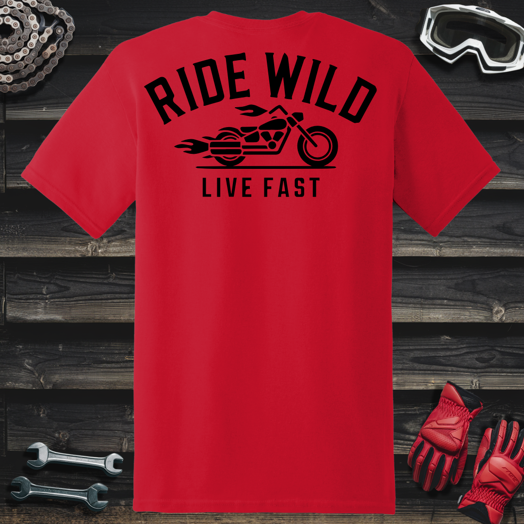Street Bike Ride Wild T-Shirt
