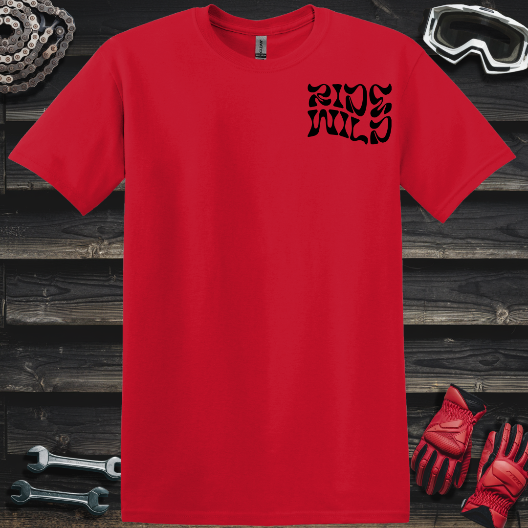 Ride Wild Street Art Logo T-Shirt