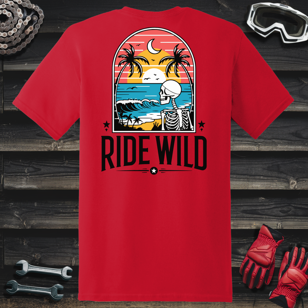 Beach Skeleton T-Shirt
