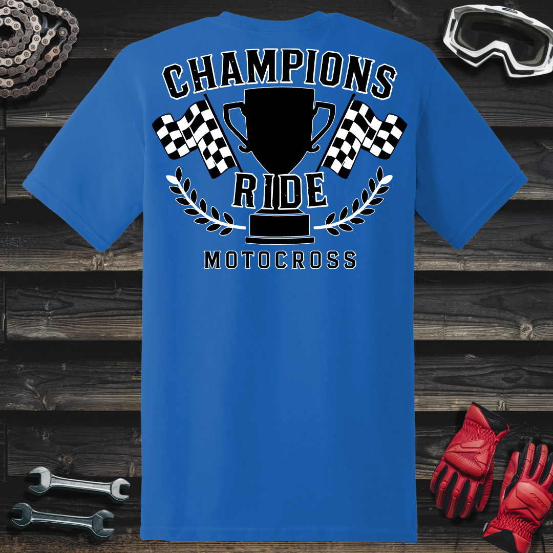 Champions Ride Motocross T-Shirt