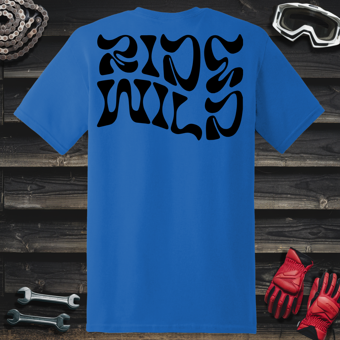 Ride Wild Street Art Logo T-Shirt