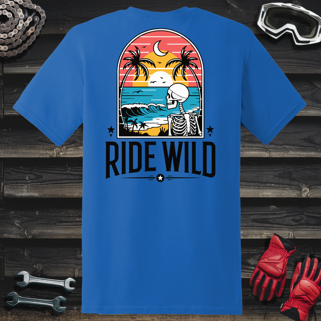 Beach Skeleton T-Shirt
