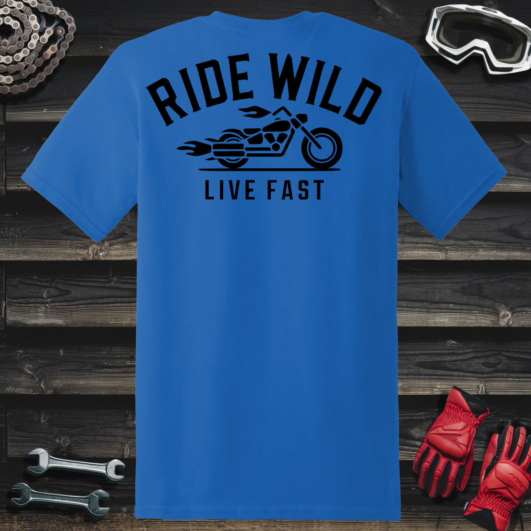 Street Bike Ride Wild T-Shirt