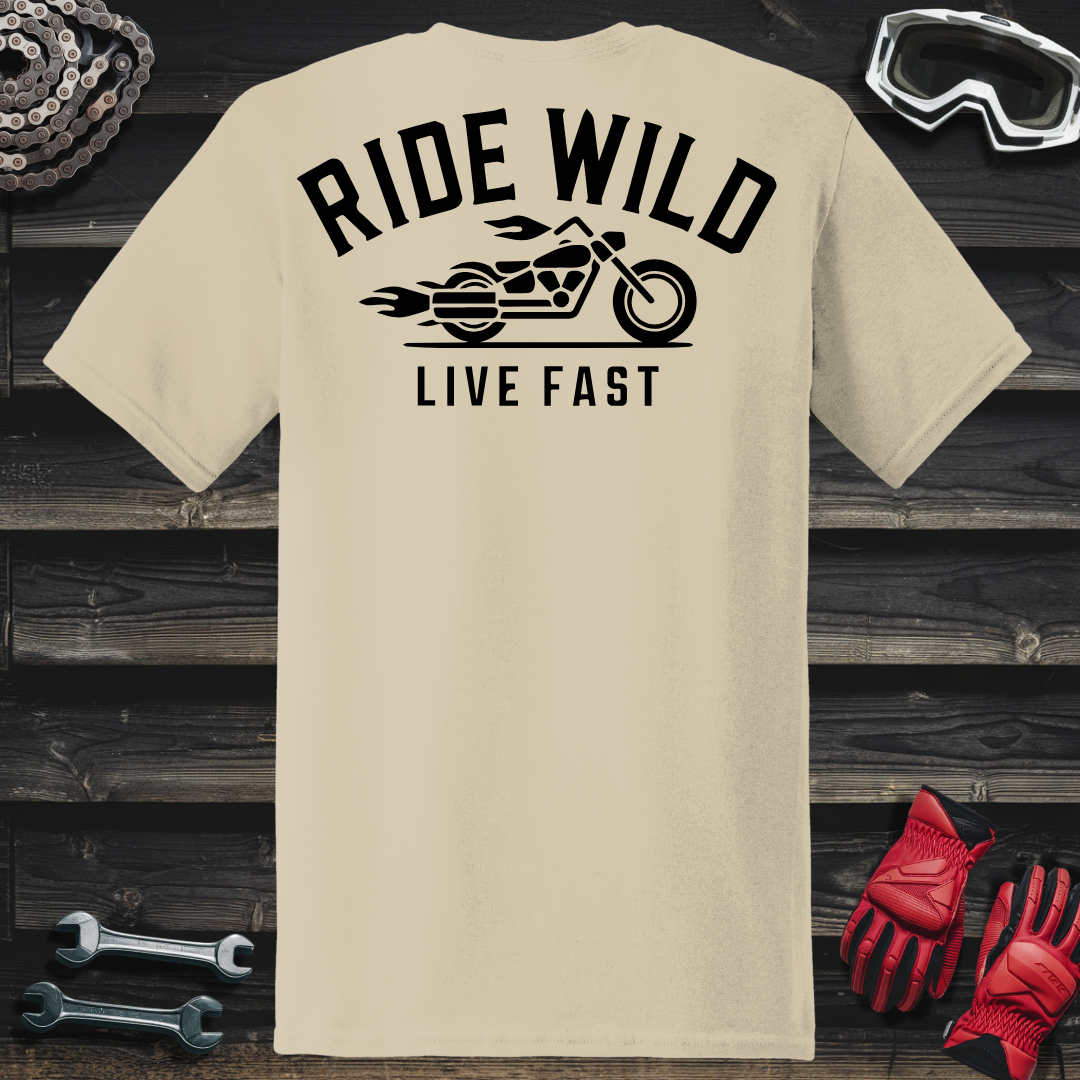 Street Bike Ride Wild T-Shirt