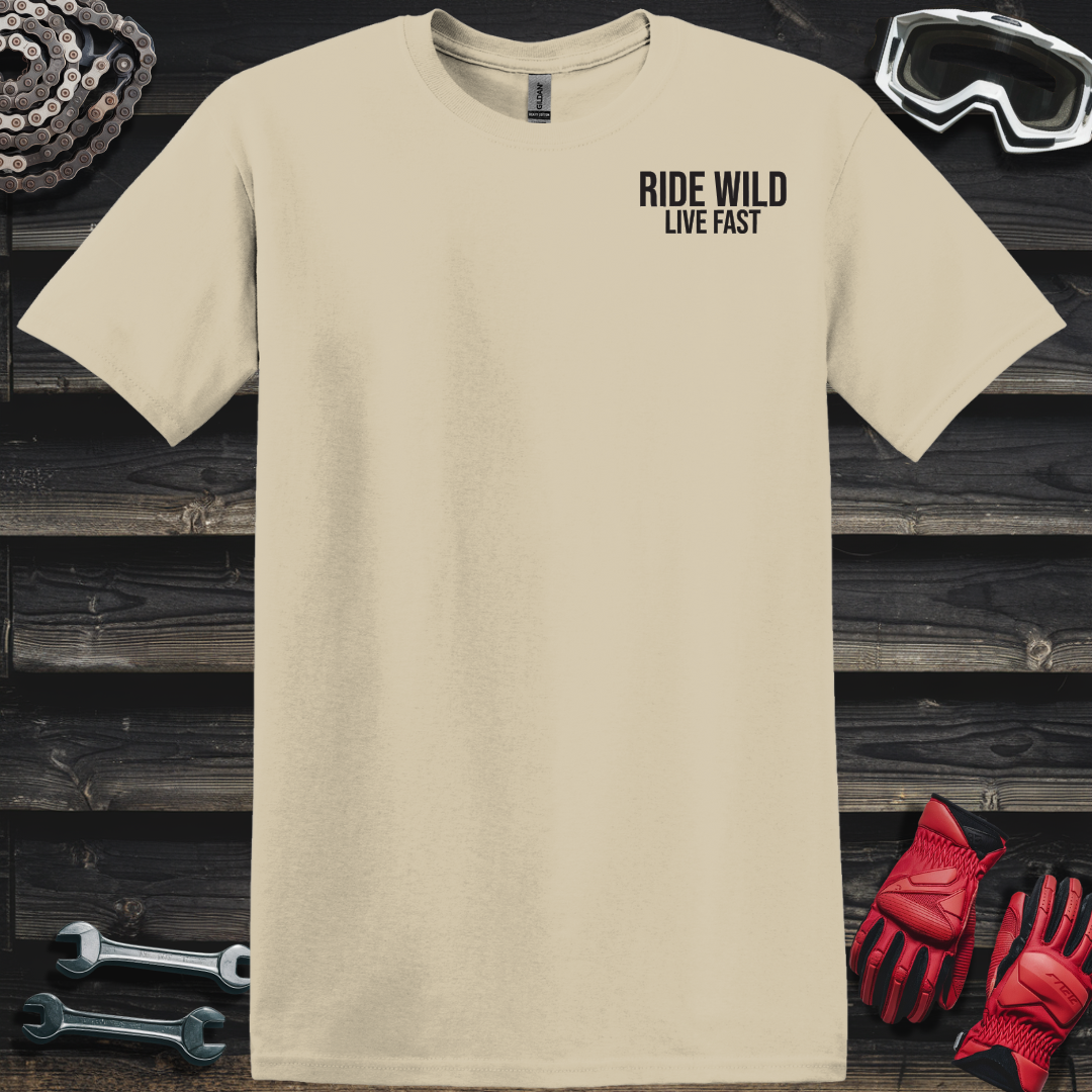 Palm Tree Ride Wild Live Fast T-Shirt