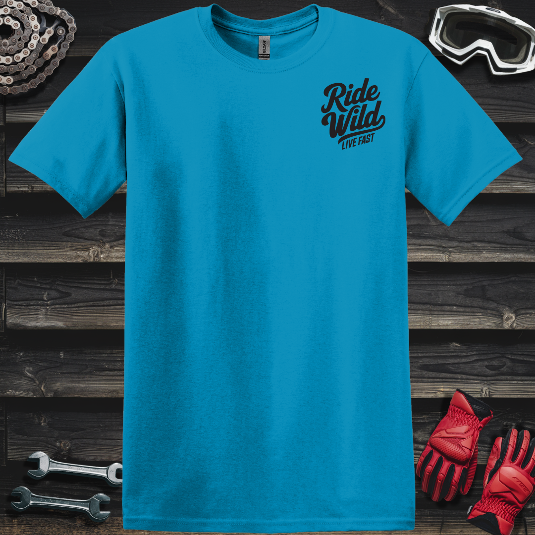 Street Bike Pink & Blue T-Shirt
