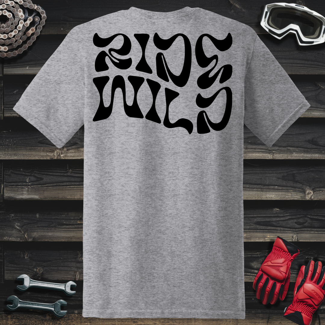Ride Wild Street Art Logo T-Shirt