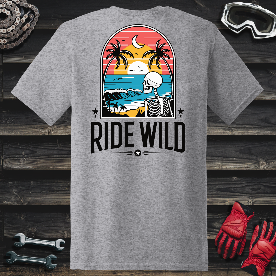 Beach Skeleton T-Shirt