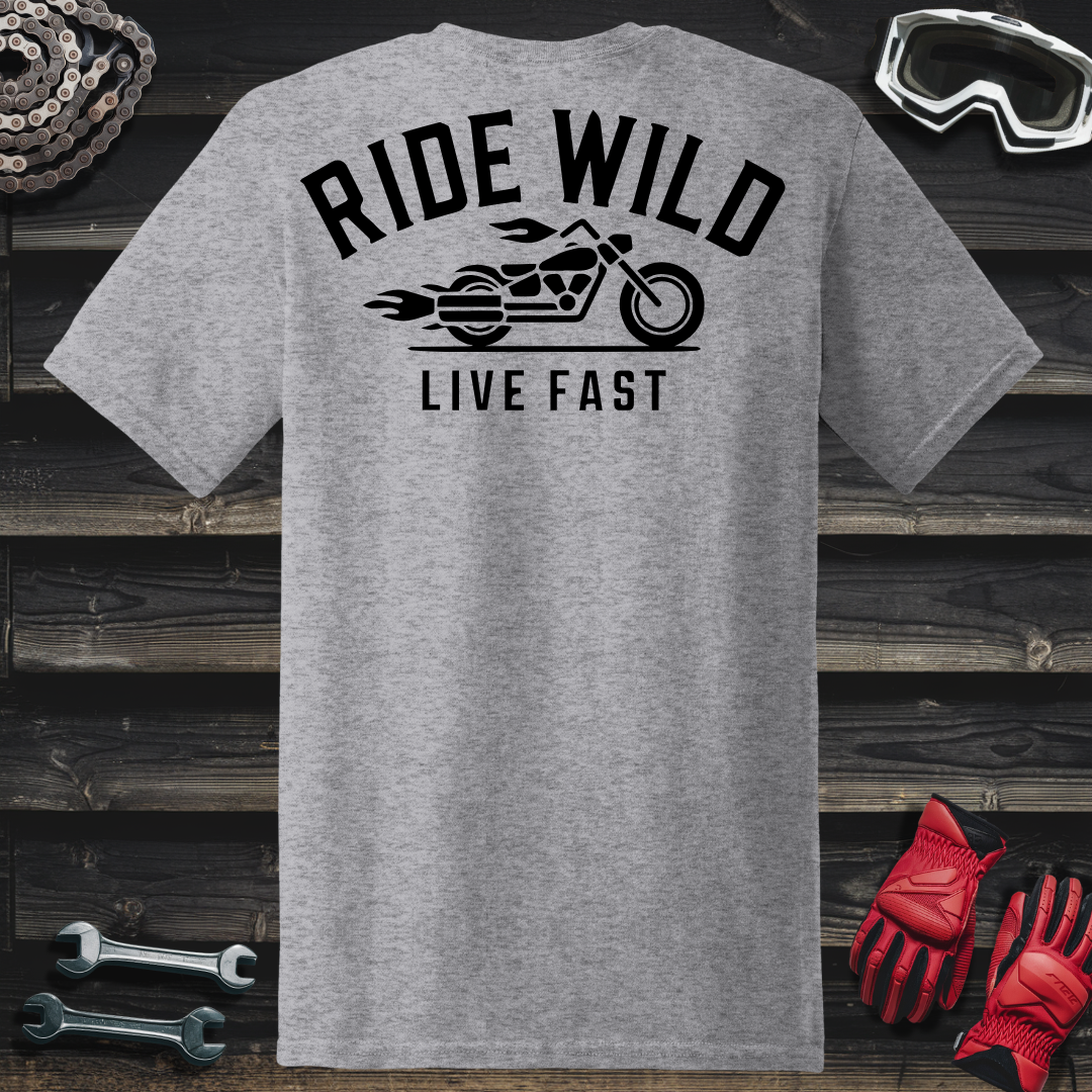 Street Bike Ride Wild T-Shirt