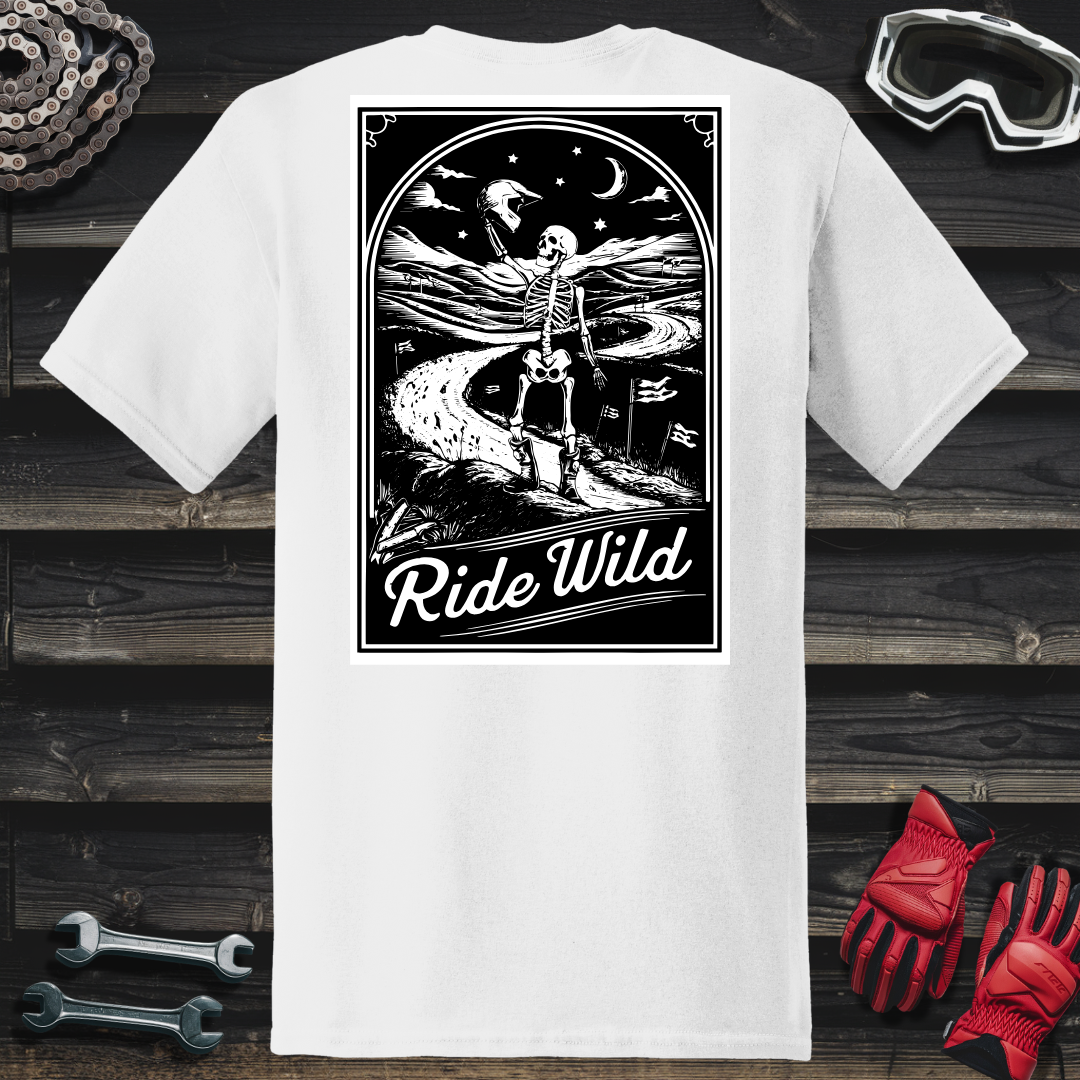 Exotic Motocross Skeleton T-Shirt