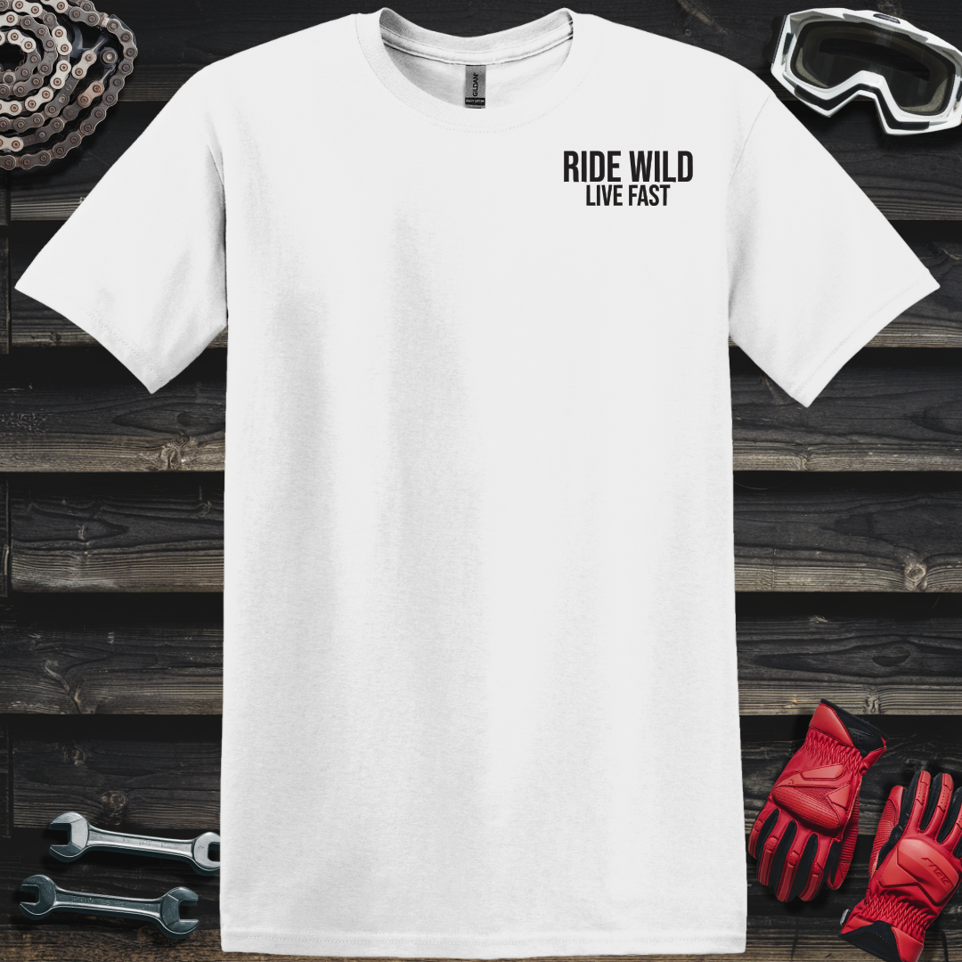 Palm Tree Ride Wild Live Fast T-Shirt
