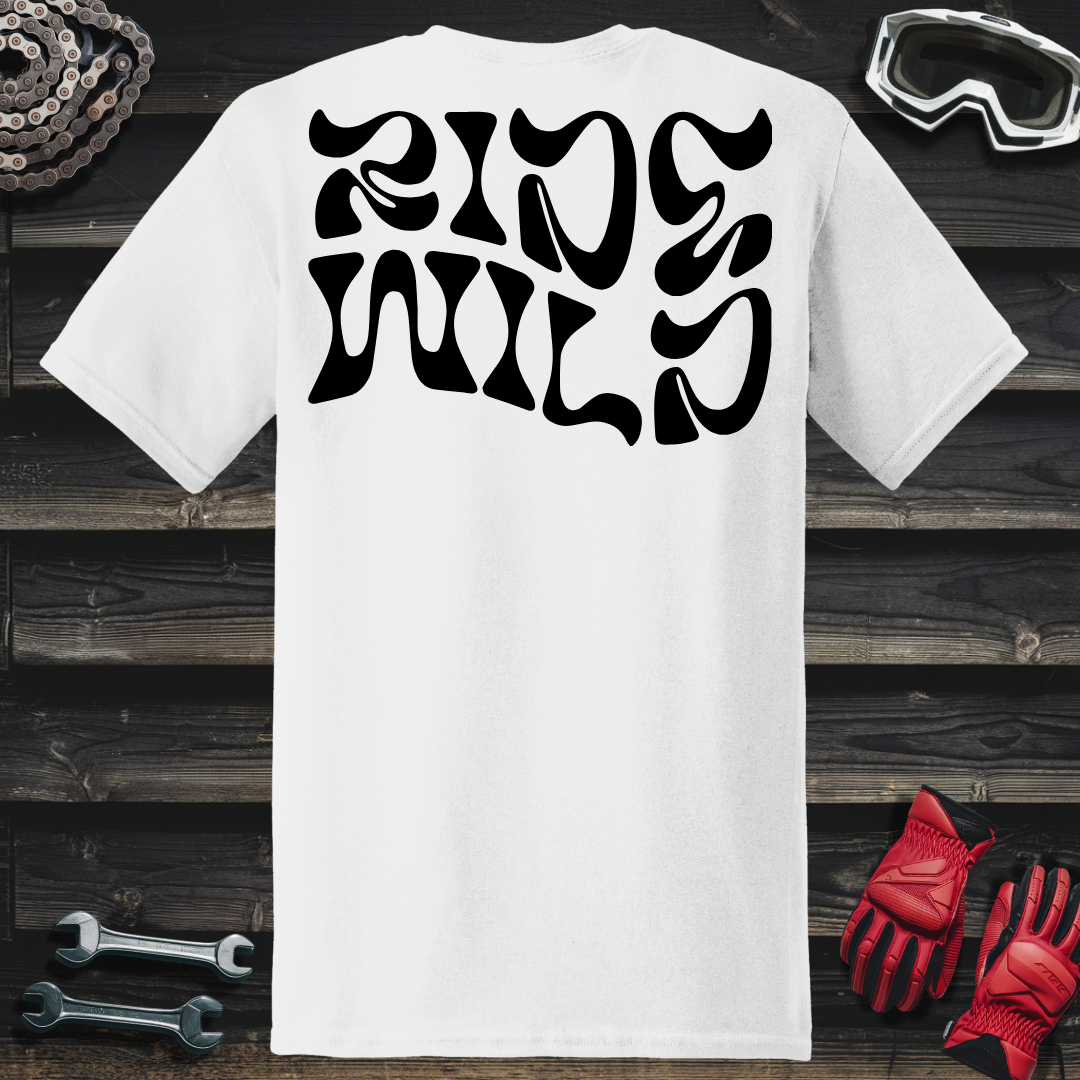 Ride Wild Street Art Logo T-Shirt