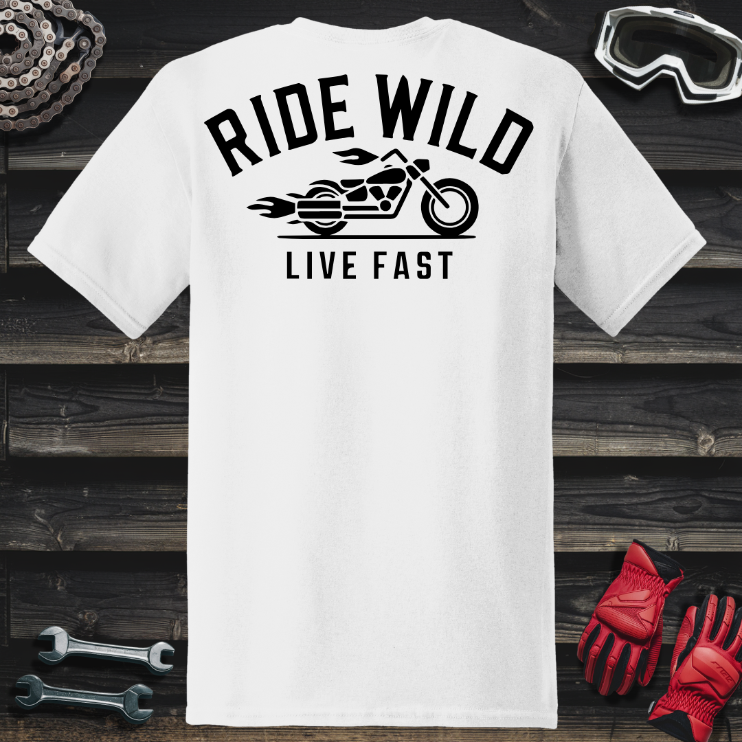 Street Bike Ride Wild T-Shirt