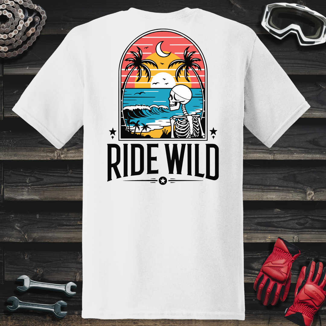 Beach Skeleton T-Shirt
