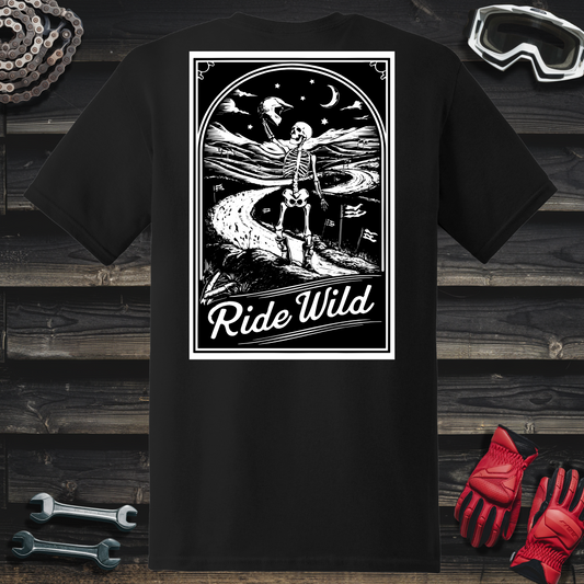 Exotic Motocross Skeleton T-Shirt