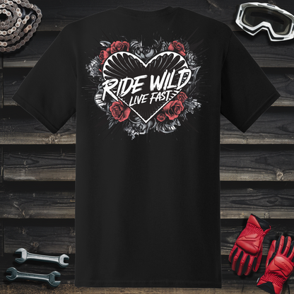 Ride Wild Dark Heart T-Shirt