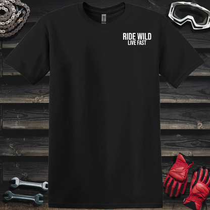 Palm Tree Ride Wild Live Fast T-Shirt