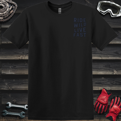 Ride Wild Champion With Roses T-Shirt