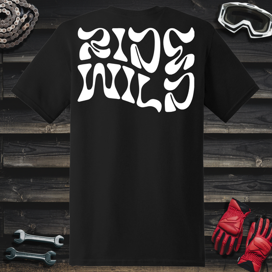 Ride Wild Street Art Logo T-Shirt
