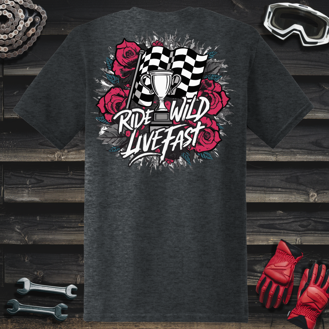 Ride Wild Trophy Floral T-Shirt