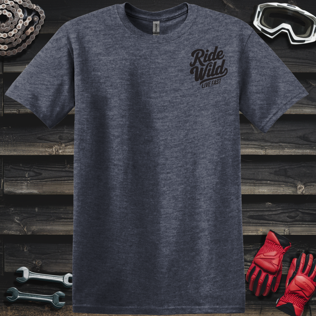 Street Bike Pink & Blue T-Shirt
