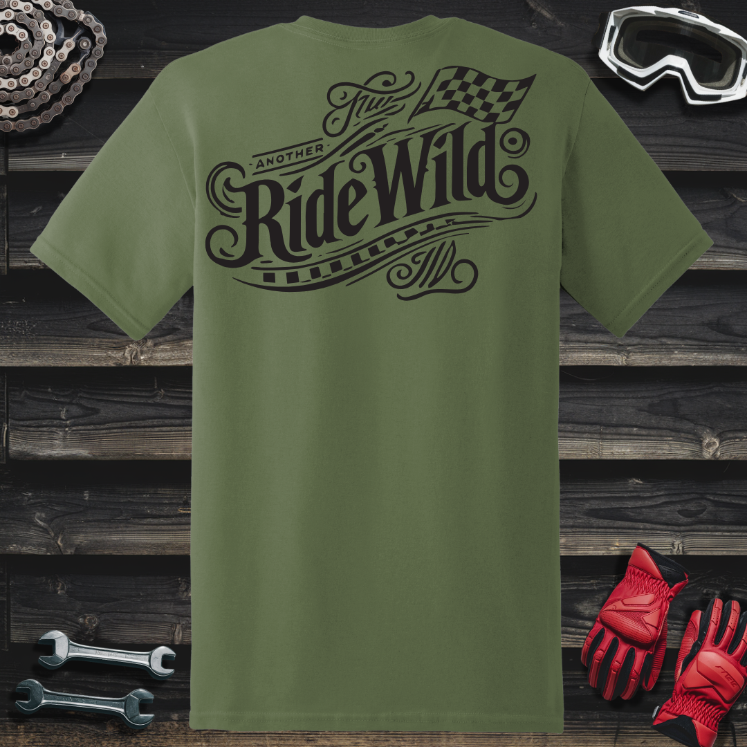 Ride Wild Elegant Logo T-Shirt