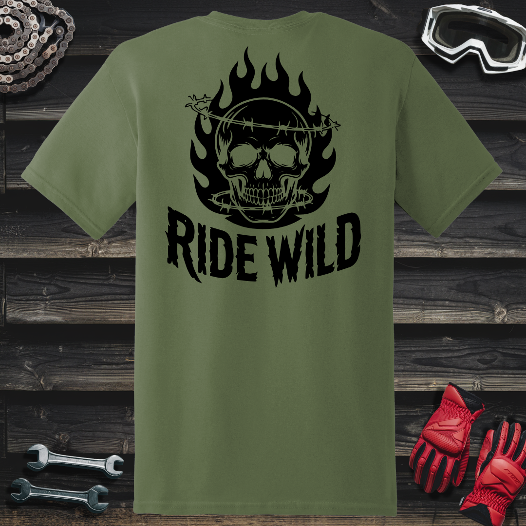 Flames Skull T-Shirt