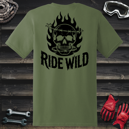 Flames Skull T-Shirt