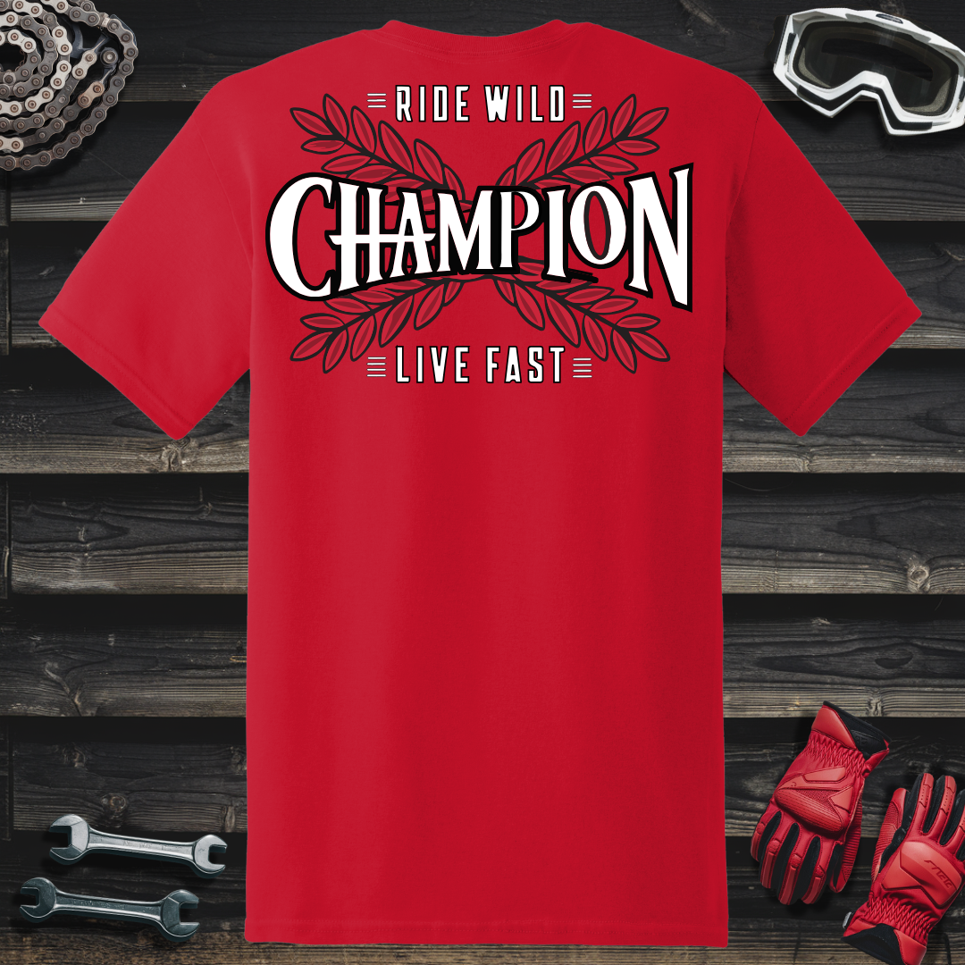Ride Wild Champion T-Shirt