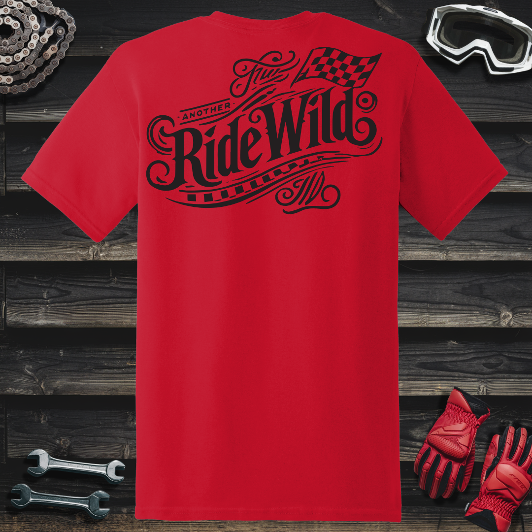 Ride Wild Elegant Logo T-Shirt