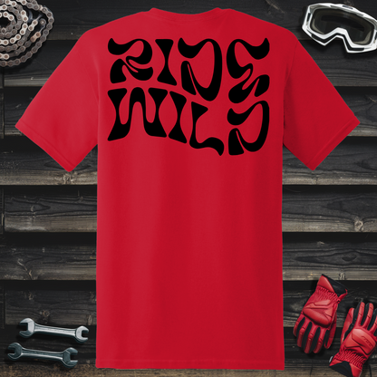 Ride Wild Street Art Logo T-Shirt