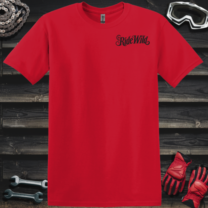 Ride Wild Elegant Logo T-Shirt