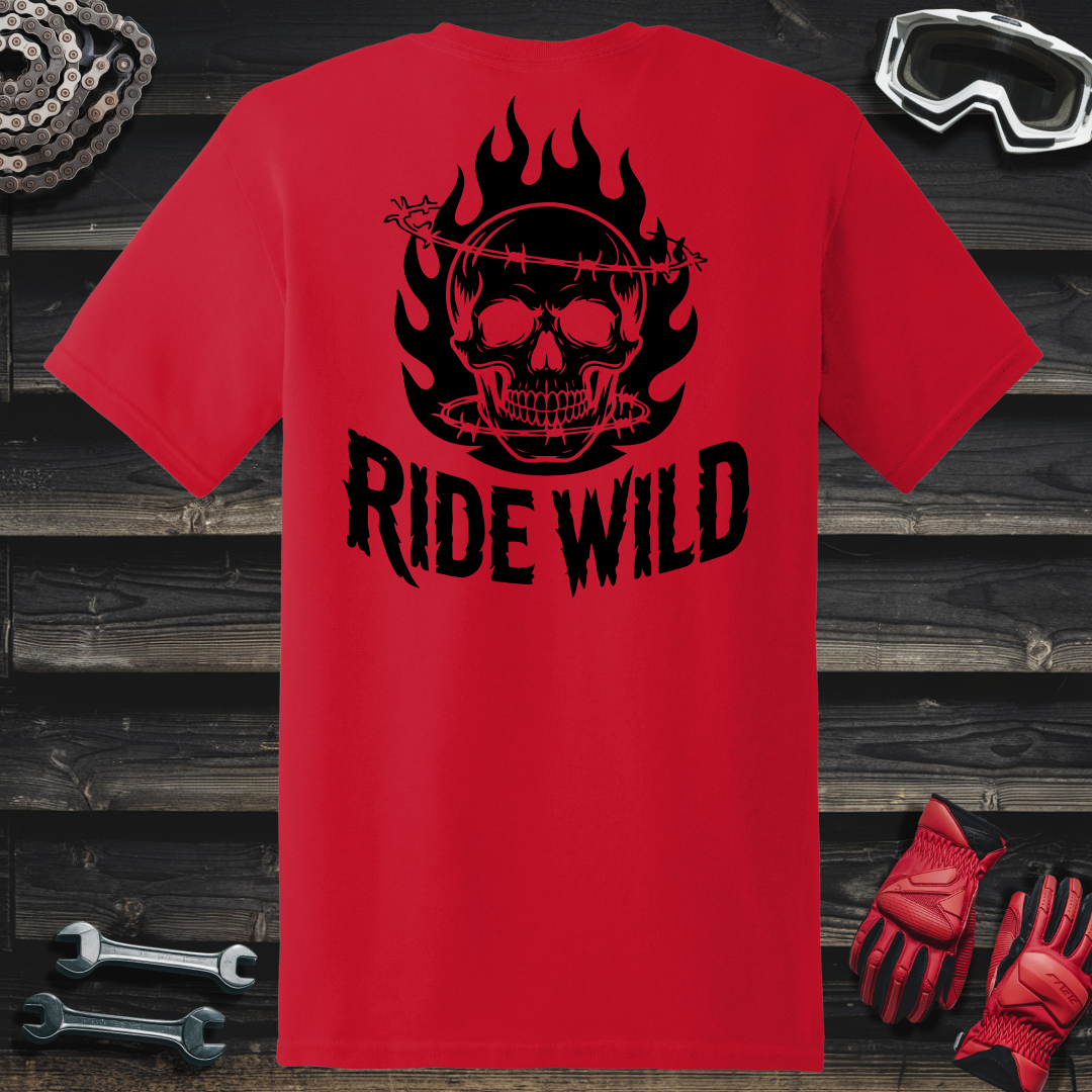 Flames Skull T-Shirt