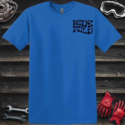 Ride Wild Street Art Logo T-Shirt