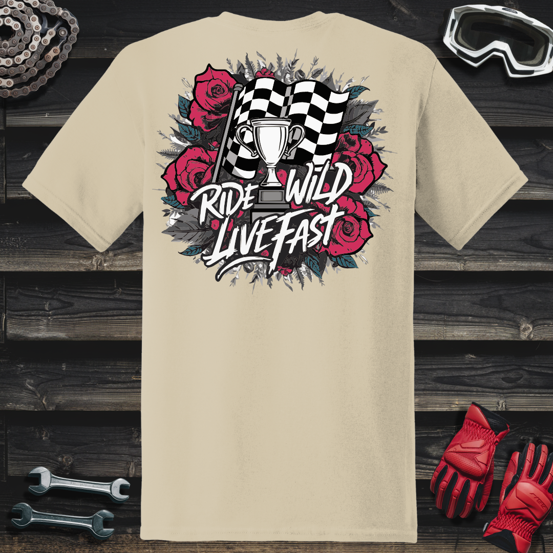 Ride Wild Trophy Floral T-Shirt