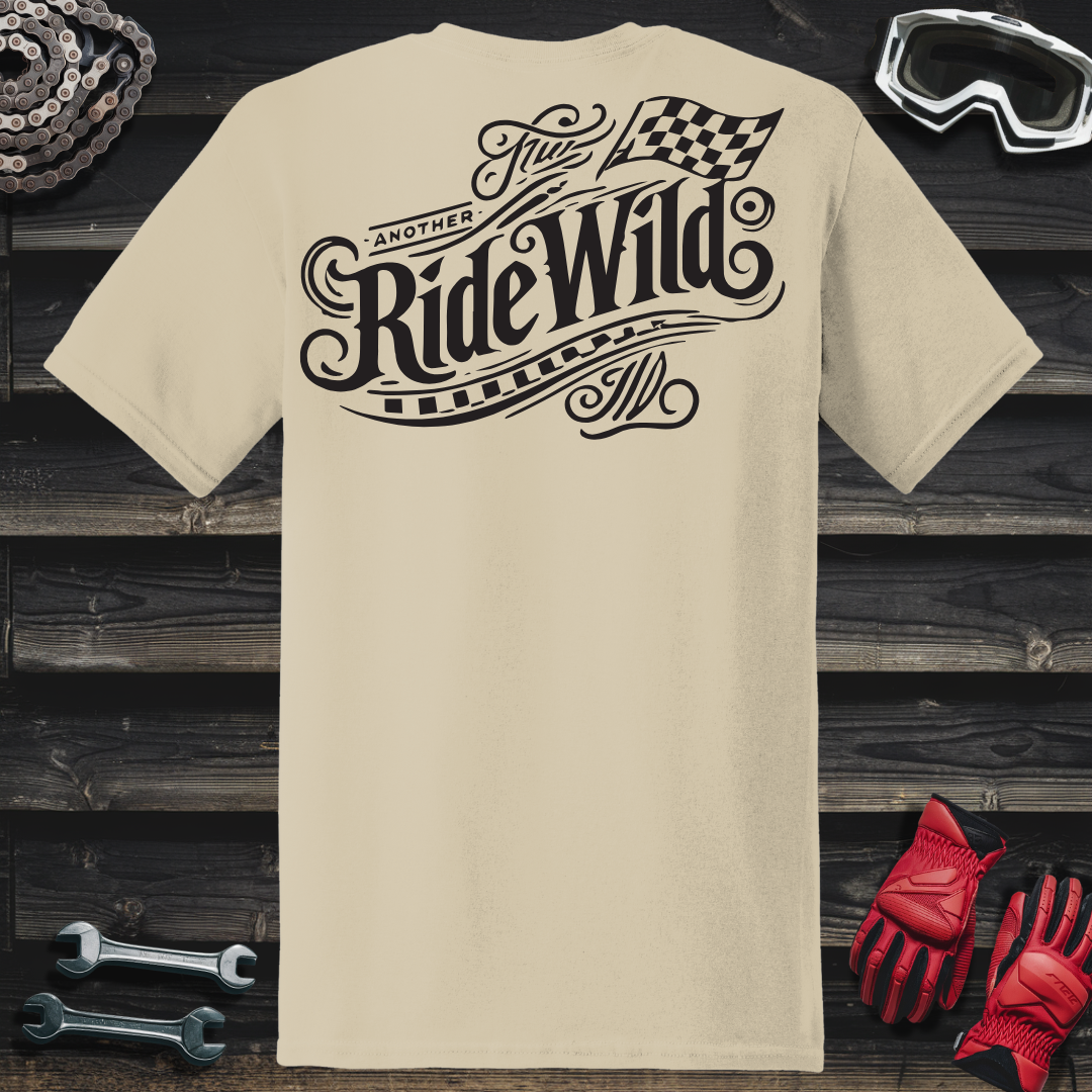 Ride Wild Elegant Logo T-Shirt