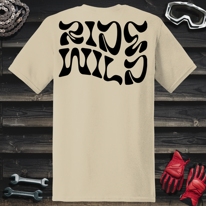 Ride Wild Street Art Logo T-Shirt