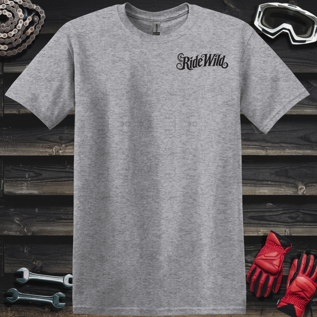 Ride Wild Elegant Logo T-Shirt