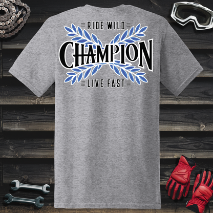 Champion Ride Wild Blue T-Shirt