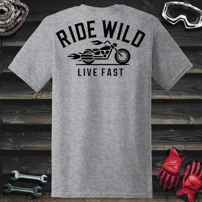 Street Bike Ride Wild T-Shirt