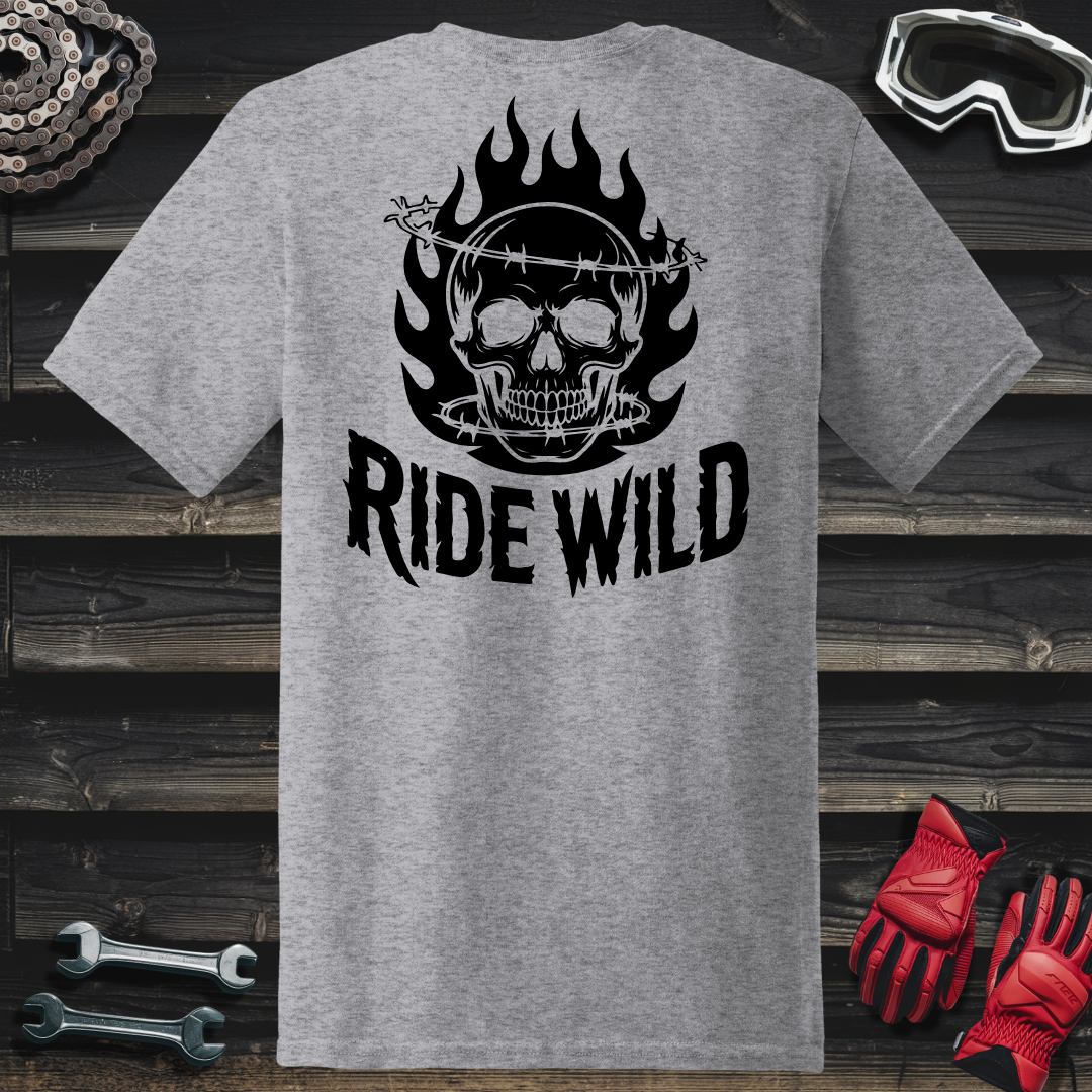 Flames Skull T-Shirt