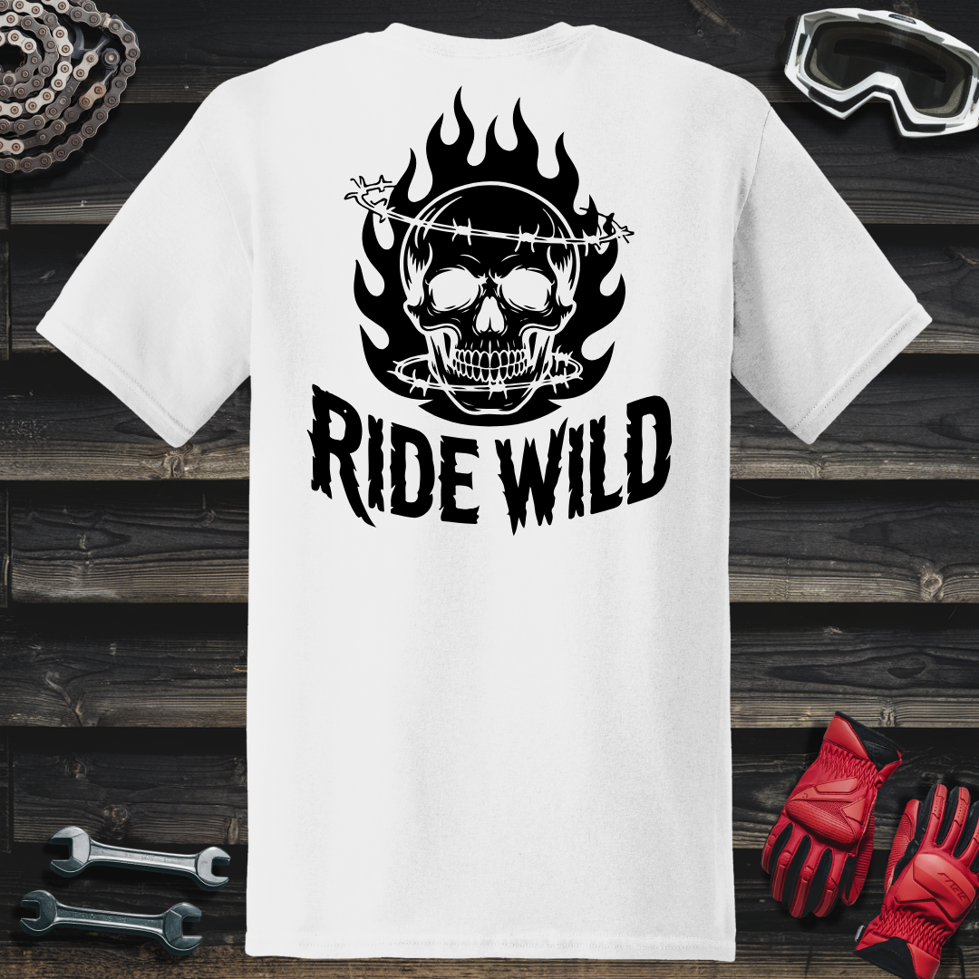 Flames Skull T-Shirt